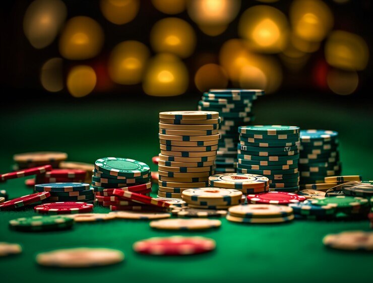 Meja European Roulette live-dealer di bigo234 dengan roda dan panel taruhan
